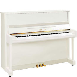 Klavier Yamaha b3 Pwh Weiß Hochglanz