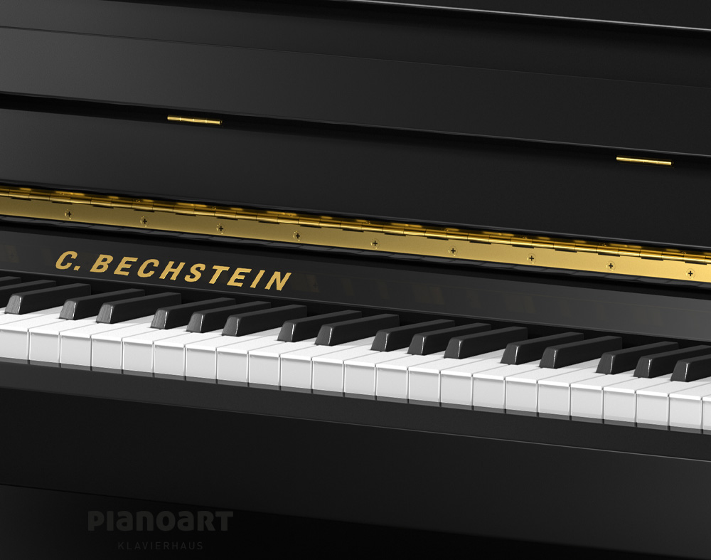 C. Bechstein Academy A6 Premium Klavier Ansicht Notenpult