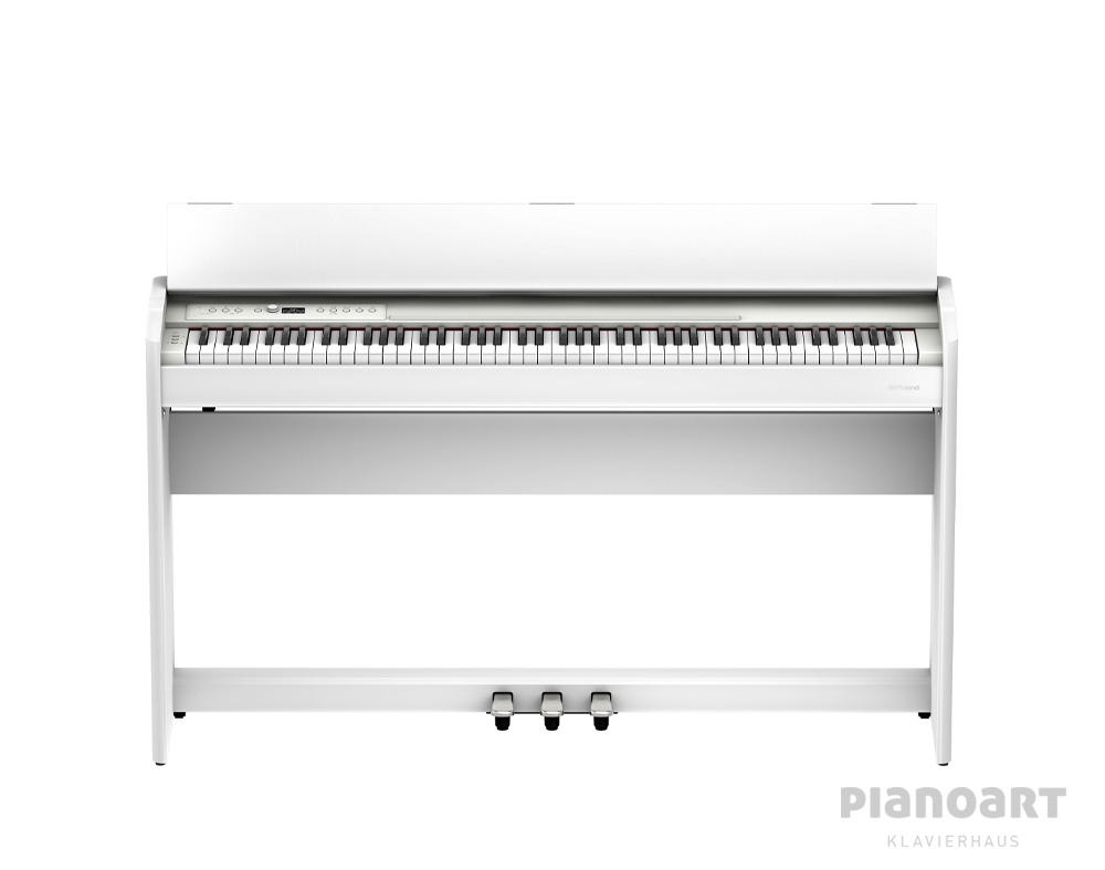 Roland-F-701-WH-Digital-Piano-Vorderansicht