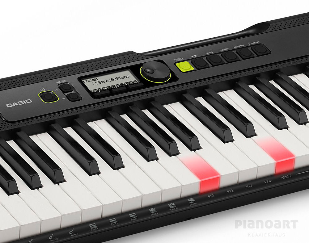 Leuchttasten Keyboard Casio LK S250 Bedienermodul