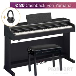 Yamaha Arius YDP 165 Home Set in Schwarz