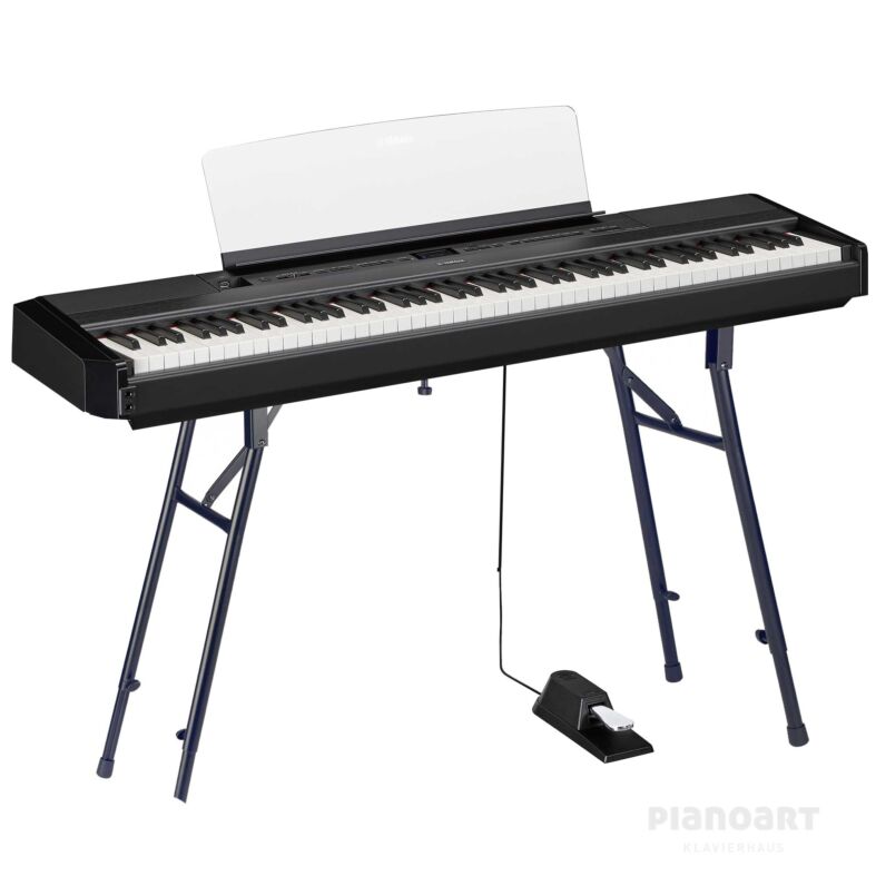 Yamaha E-Piano Set P-525 für Starter und Einsteiger in Schwarz