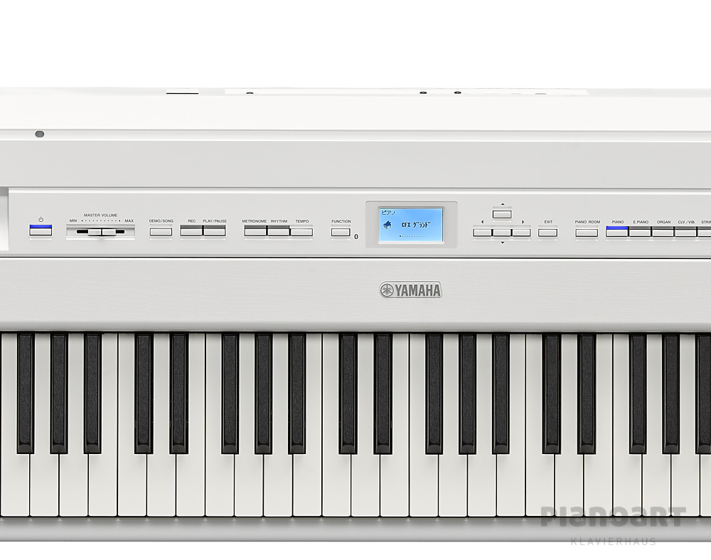 Yamaha P-525 WH E-Piano Tasten