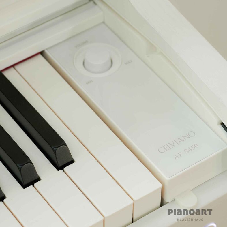 Digitalpiano Casio Celviano AP S-450 WE Lautstaerke Regler