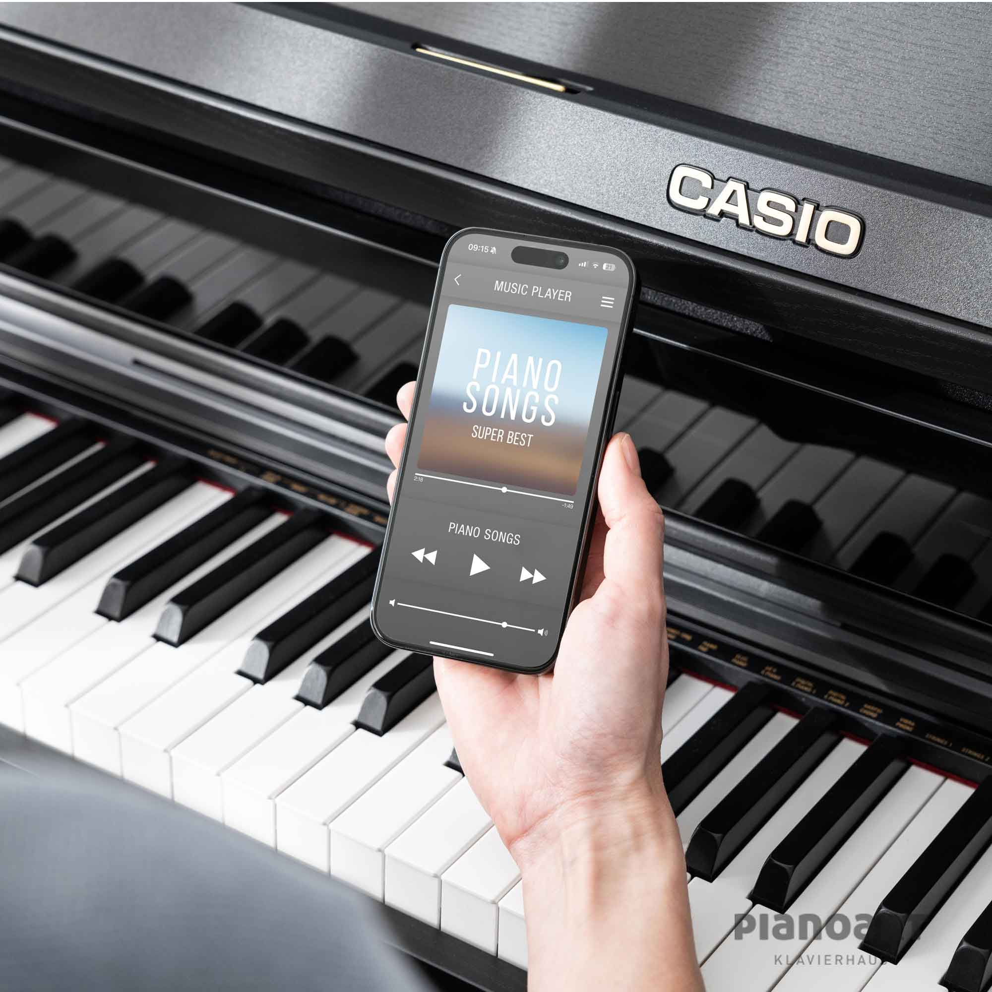 Casio Music App für Casio Celviano Digitale Pianos