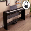 Yamaha E-Piano P-145 Home-Set im Wohnzimmer