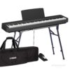 Yamaha P 145 Portable E-Piano Set in Schwarz mit Tasche