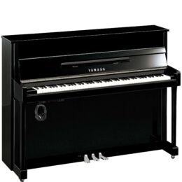 Yamaha b2 SC3 PEC in Schwarz Hochglanz mit Chrom Beschlägen