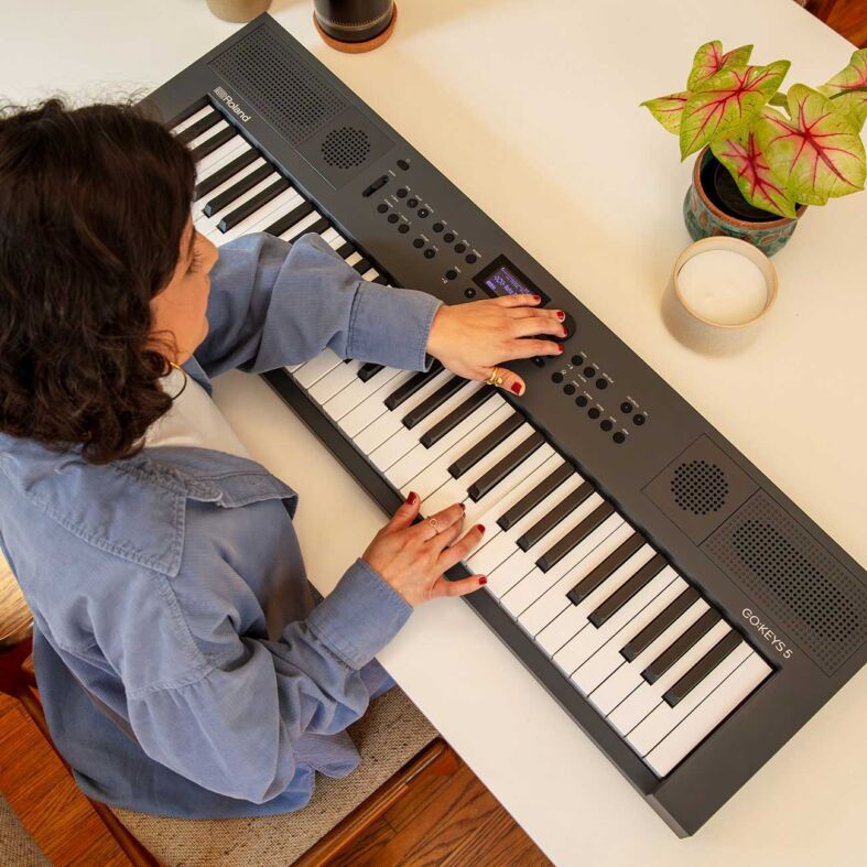 Roland Go keys 5 Keyboard Ansicht der Tasten