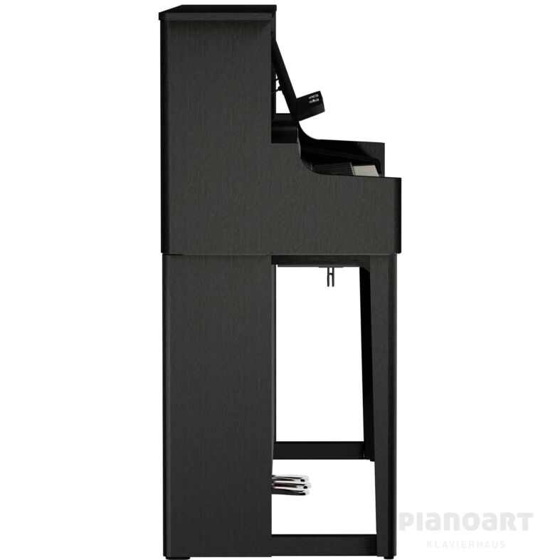 Roland LX -6 Digital Piano in Schwarz matt seitliche Ansicht