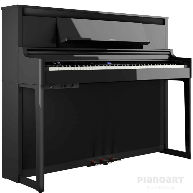 Roland LX6 PE E-Piano Schwarz Hochglanz