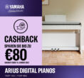 Yamaha Cash Back für Arius Serie