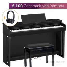 Yamaha Clavinova CLP 825 Home Set in Schwarz matt