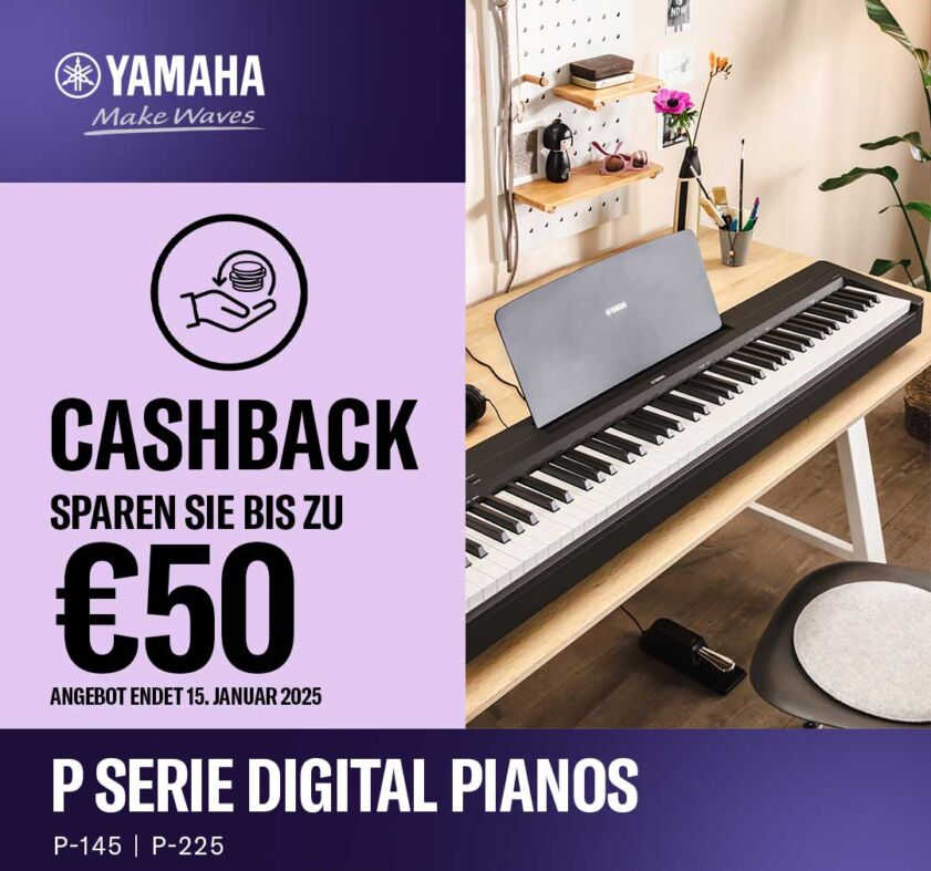 Yamaha Cashback für P-Serie